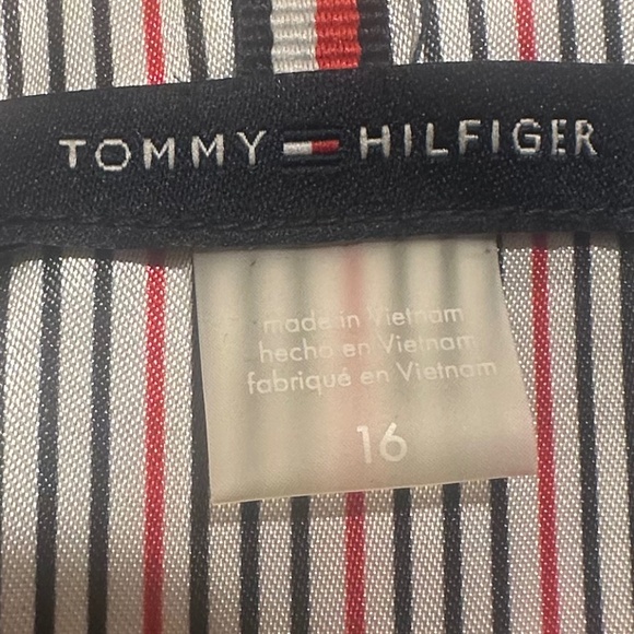 Tommy Hilfiger Nautical Women's Black Blazer Size 16 - Picture 7 of 16